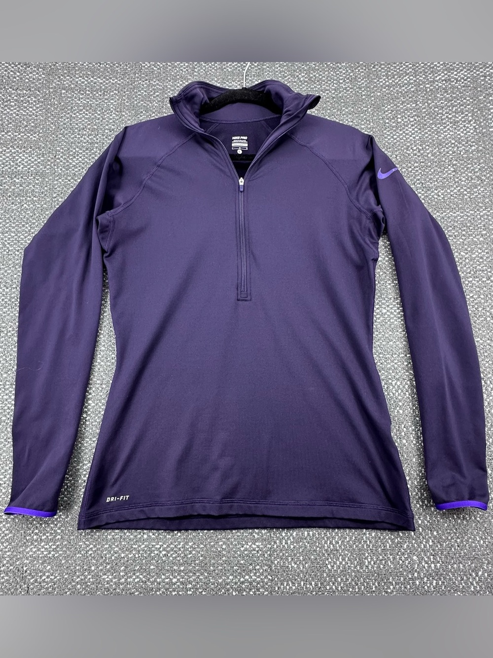 Nike Dri-FIT Long Sleeve Quarter-Zip Athletic Pullover - Women’s